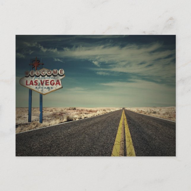 Welcome to Las Vegas Postcard (Front)