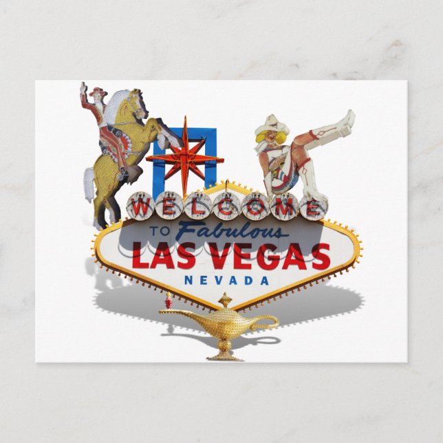 Welcome to Las Vegas Postcard (Front)
