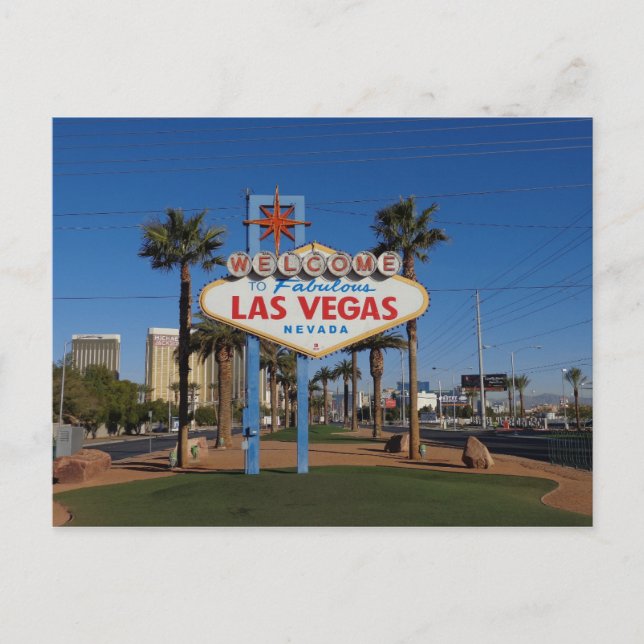 Welcome to Las Vegas Postcard (Front)