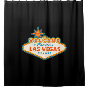 Welcome to Las Vegas Shower Curtain