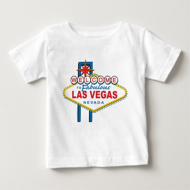 Welcome to Las Vegas Sign Baby T-Shirt (Front)