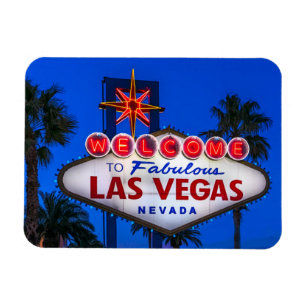 Welcome To Las Vegas Sign Magnet