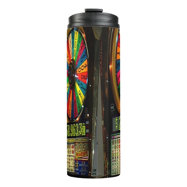 Welcome to Las Vegas Sign Thermal Tumbler (Front)