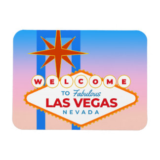 Welcome to Las Vegas Sunset Magnet