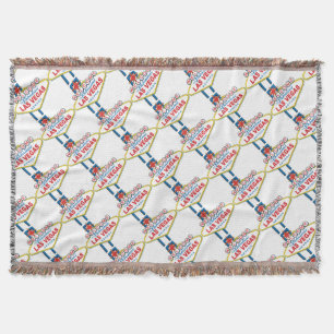 Welcome-to-Las-Vegas Throw Blanket