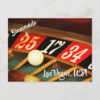 Welcome to Las Vegas USA postcard