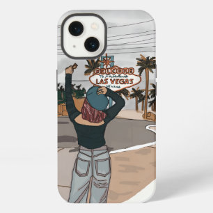 Welcome to Lasvegas check in spot. iPhone 13 Case