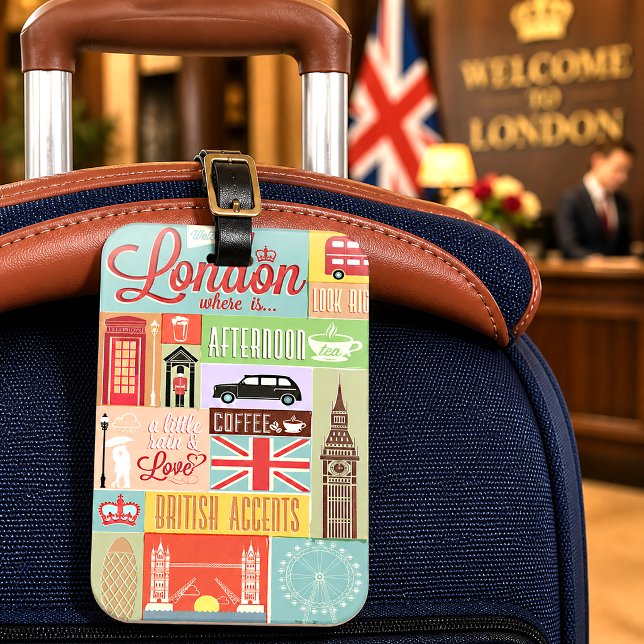 Welcome to London Luggage Tag (Creator Uploaded)