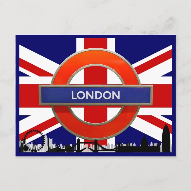 Welcome to London Postcard (Front)