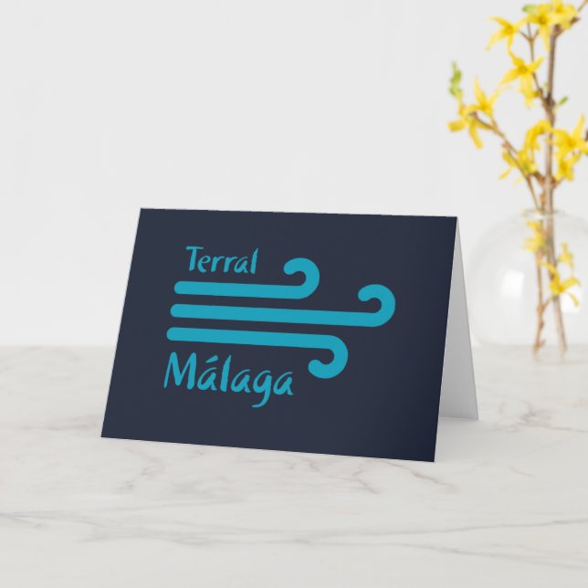 Welcome to Malaga 4: Terral Card (Yellow Flower)