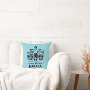Welcome to Malaga 5: El Cenachero Cushion