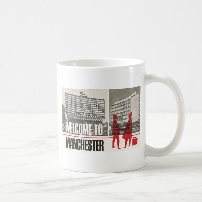 Welcome to Manchester Mug (Right)