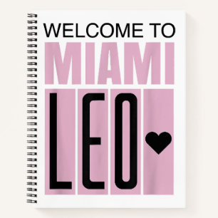 Welcome to Miami Leo 10 - GOAT  Notebook
