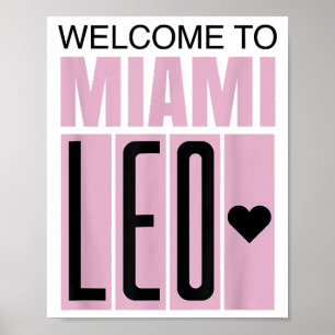 Welcome to Miami Leo 10 - GOAT  Poster