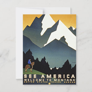 Welcome to Montana, Postcard