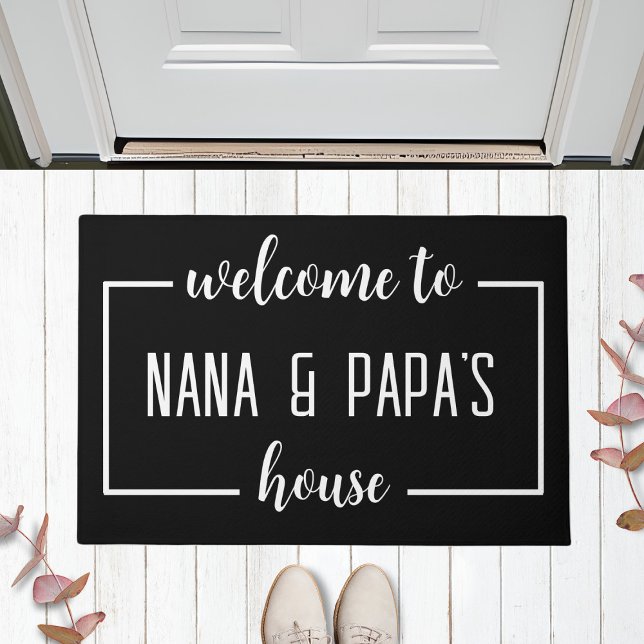 Welcome To NANA & PAPA'S House Doormat (Creator Uploaded)