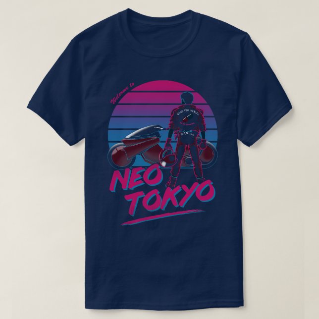 Welcome to Neo Tokyo T-Shirt (Design Front)