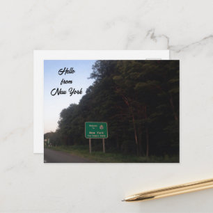 WELCOME TO NEW YORK STATE  POSTCARD
