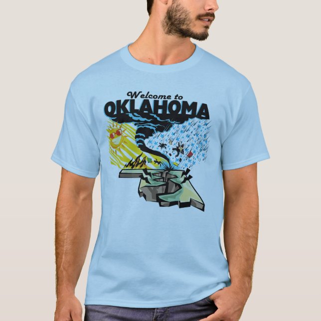 Welcome to Oklahoma T-Shirt (Front)