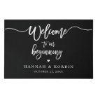 Welcome to our beginning Black Wedding