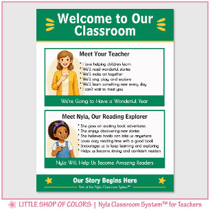 Welcome to Our Classroom Teacher Anchor Chart