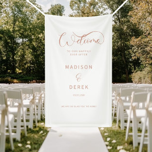 Welcome to our happily ever after! banner