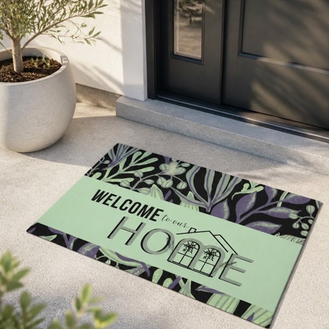 Welcome to our Home Botanic Doormat (Creator Uploaded)
