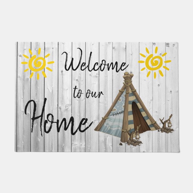 Welcome to our home doormat (Front)