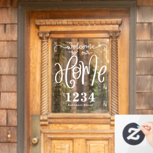 Welcome to Our Home House Number Street Name