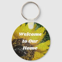 Welcome to Our Home Mosaic Sunflower House Rental