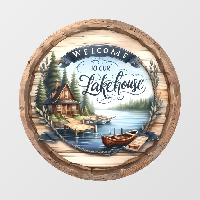 Welcome to Our Lake House (Sheet)
