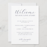 Welcome to Our Love Story Script Details Wedding