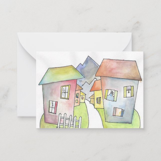 Welcome to Our Neighborhood! Card (Front)