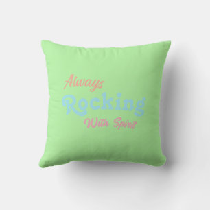Welcome To Our Porch / Always / Spring Colours / Cushion