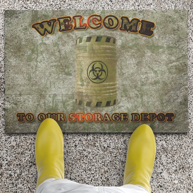 Welcome To Our Storage Depot Doormat (Creator Uploaded)