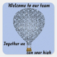 Welcome to Our Team Employee Business Balloon