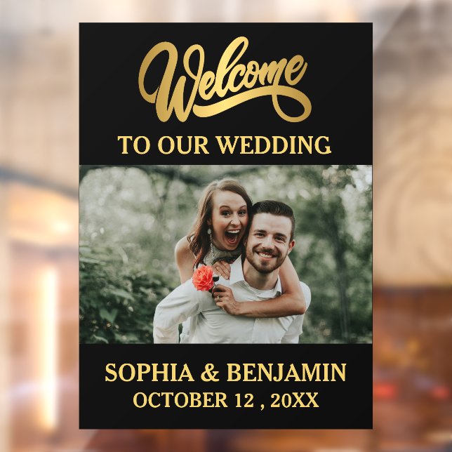 Welcome To Our Wedding Custom Photo (Sheet 2)