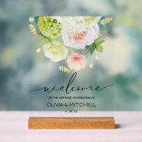 Welcome to Our Wedding Floral 