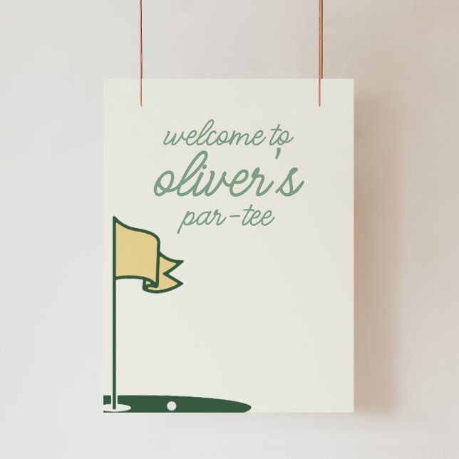 Welcome to Par-Tee Sign Poster (Creator Uploaded)