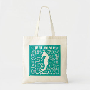 Welcome to Paradise Tote Bag