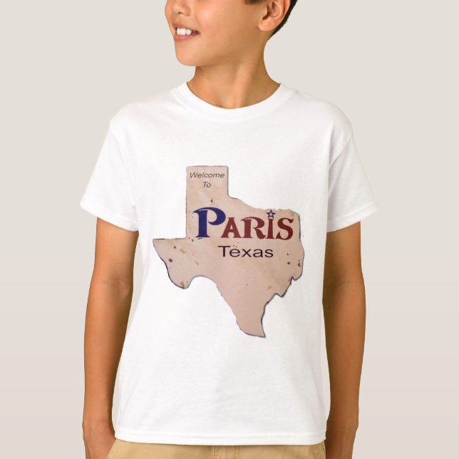 Welcome to Paris, Texas T-Shirt (Front)