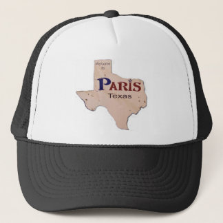 Welcome to Paris, Texas Trucker Hat