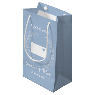 Welcome to Pennsylvania wedding favours custom Small Gift Bag