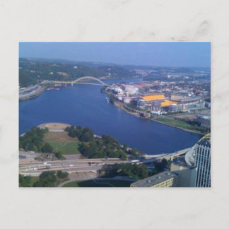 welcome to pittsburgh postcard