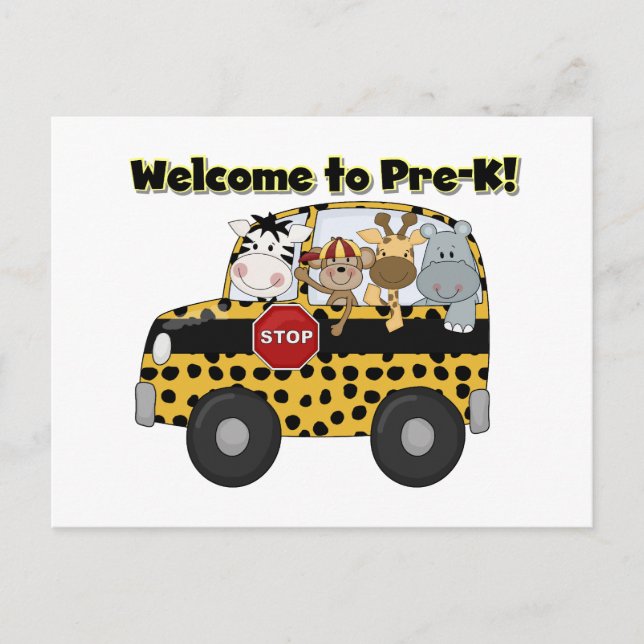Welcome to Pre-K Postcard (Front)