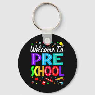 Welcome To Preschool Back To School Teachers Key Ring