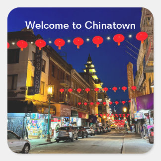 Welcome to San Francisco Chinatown #11 Sticker