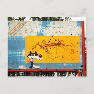 Welcome to Sarajevo Postcard