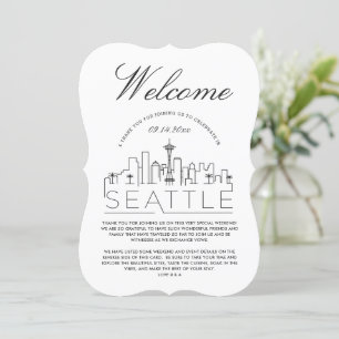 Welcome to Seattle   Guests Details Invitation