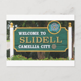 Welcome To Slidell Postcard
